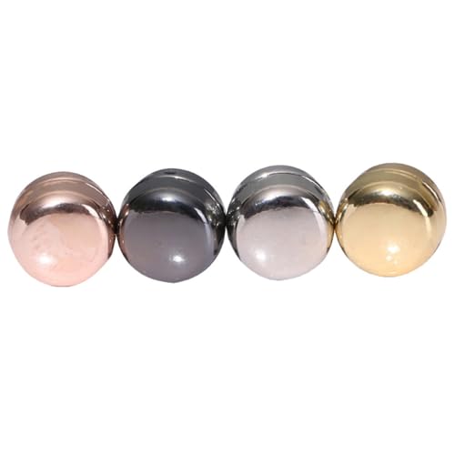 LIFKOME 4 Stück Teiliges Magnetisches Hijab Wiederverwendbare Verschleißfeste Schalclips Multifunktionale Runde Magnetknöpfe für Tücher und Kleidung Elegantes Design für Damen Vielseitig von LIFKOME