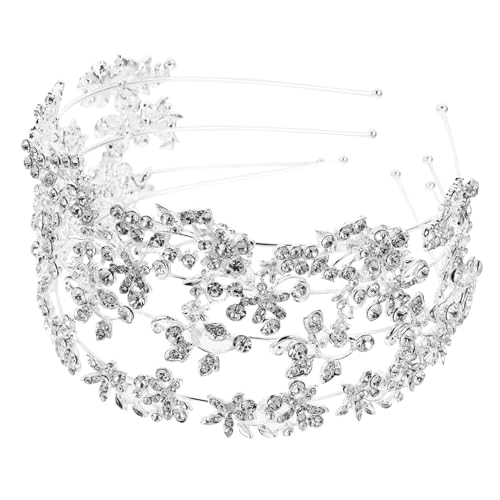 LIFKOME 4 Stück Teiliges Silbernes Haarband mit Funkelnden Strasssteinen Leichtes Minimalistisches Design aus Langlebiger Legierung Eleganter Haarschmuck für Hochzeit Geburtstag LIFKOME 4 Stück Teiliges Silbernes Haarband mit Funkelnden Strasssteinen Leichtes Minimalistisches Design aus Langlebiger Legierung Eleganter Haarschmuck für Hochzeit Geburtstag von LIFKOME