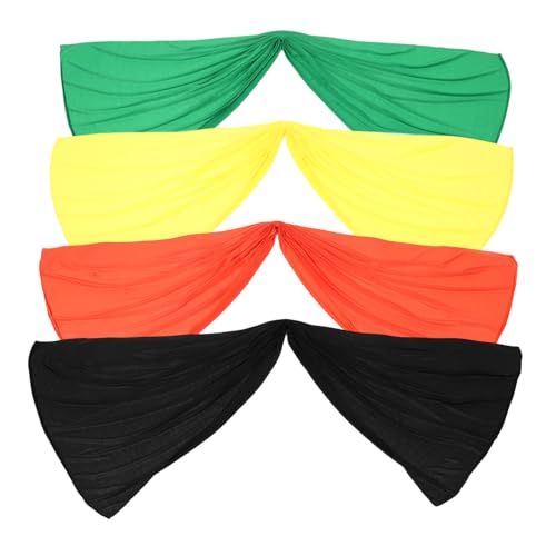 LIFKOME 4 Stück Teiliges Turban Haarwickel für Damen Atmungsaktive Kopfbedeckungen Schwarz Orange und Hellgelb Bequeme und Rutschfeste Turbane für Stilvolles Tragen LIFKOME 4 Stück Teiliges Turban Haarwickel für Damen Atmungsaktive Kopfbedeckungen Schwarz Orange und Hellgelb Bequeme und Rutschfeste Turbane für Stilvolles Tragen von LIFKOME