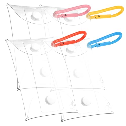 LIFKOME 4stücke Geldbörsen Für Farbiges Transparentes Und Schlüsselaufbewahrungstasche Für Einkaufen Und Outdoor-aktivitäten von LIFKOME