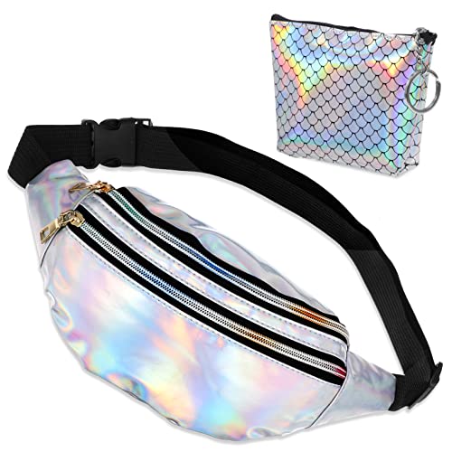 LIFKOME 4er-Set Damen-hüfttasche Mit Verstellbarem Gürtel Outdoor-Sport-Crossbody-Bauchtasche Mit Münzfach Robust Und Langlebig Für Verschiedene Aktivitäten von LIFKOME