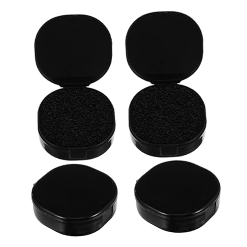 LIFKOME 4Stücke Bürstenreinigungsbox für Make Up Pinsel Kosmetik Lidschatten Reinigungsbox Leicht und Kompakt für Reisen und Outdoor Aktivitäten von LIFKOME