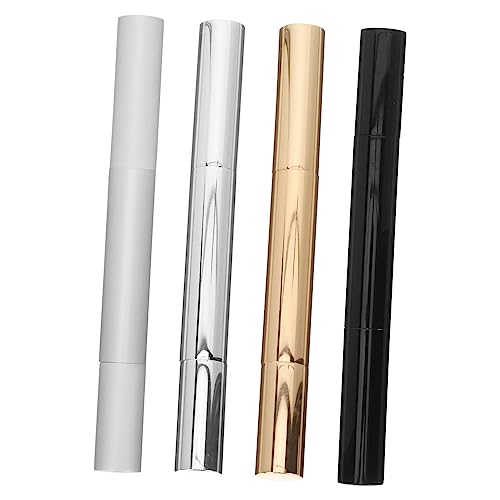 LIFKOME 4 Stück Leere Eyeliner Flasche Drehbare Kosmetikbehälter für Augenbrauenwachstumsflüssigkeit Lipgloss Nagellack Praktisch für Reisen Frei Flexibel und Auslaufsicher von LIFKOME