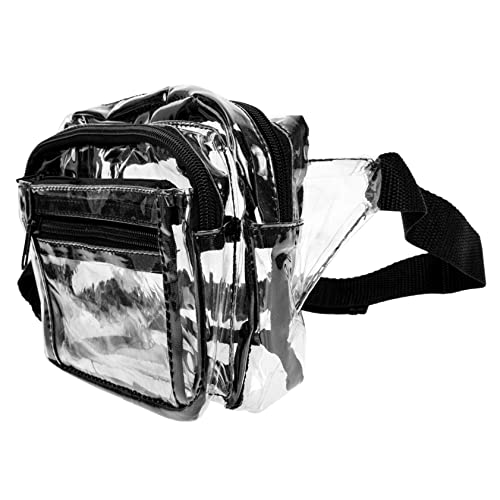 LIFKOME 4er-Packung Transparente Bauchtasche Gürteltaschen Für Damen Herren-geldbörse Schmale Geldbörsen Für Männer Umhängetaschen Klein 30 Seide Aufbewahrungstasche Eine Schulter Reisen von LIFKOME