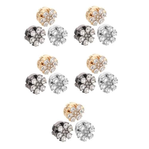 LIFKOME 5 Sets Herren-links Runde Nähknöpfe Vintage-mantelknopf Blumen- Business-krawattennadel Stilvoll Gold/silber 3 Stück X 5 LIFKOME 5 Sets Herren-links Runde Nähknöpfe Vintage-mantelknopf Blumen- Business-krawattennadel Stilvoll Gold/silber 3 Stück X 5 von LIFKOME