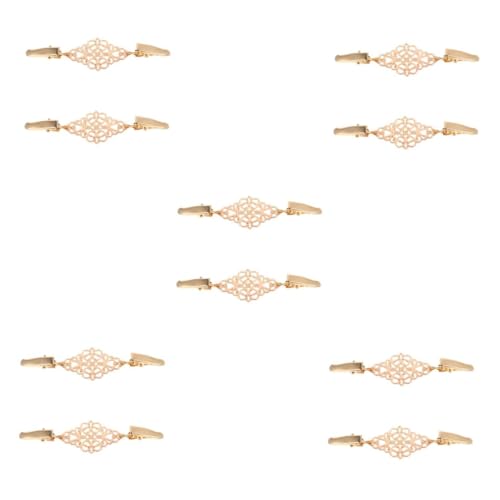 LIFKOME 5 Sätze Damen Cardigan Clips Vintage Pullover Clips Broschen Für Kleidung Und Schals Stilvolle Verschlüsse Für Besondere Anlässe Und Alltag 2 Stück * 5 von LIFKOME