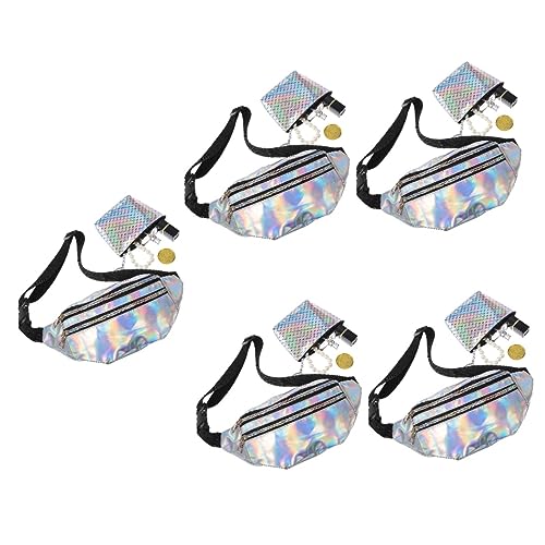 LIFKOME 5sätze Damen Gürteltasche Verstellbare Hüfttasche Mit Münzbeutel Für Outdoor-aktivitäten Festivals Und Sportarten von LIFKOME