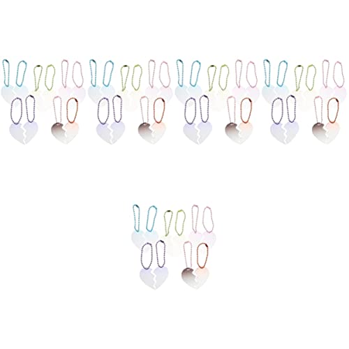 LIFKOME 5 Sätze Schlüsselanhänger Selber Machen Schlüsselanhänger Für Autoschlüssel Handgefertigte Schlüsselanhänger Rucksack-Taschen-anhänger Schlüsselanhänger Für Schlüssel Halter Acryl von LIFKOME