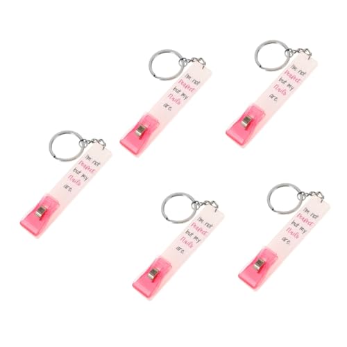 LIFKOME 5stücke Kartenabzieher Schlüsselanhänger Für Lange Nägel Praktischer Kartengreifer Mit Sicherem Für Geldautomaten Und Kontaktlose Nutzung Für Hygienische Handhabung von LIFKOME