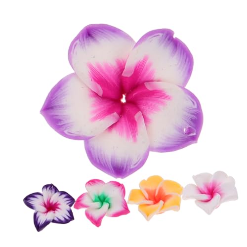 LIFKOME 5 Stück Plumeria Anhänger Für Schmuck Hawaii Plumeria Anhänger Blumenperlen Blumen Anhänger Für Die Herstellung Von Ohrringen Blumen Ohrring Anhänger Blumen Anhänger Für von LIFKOME