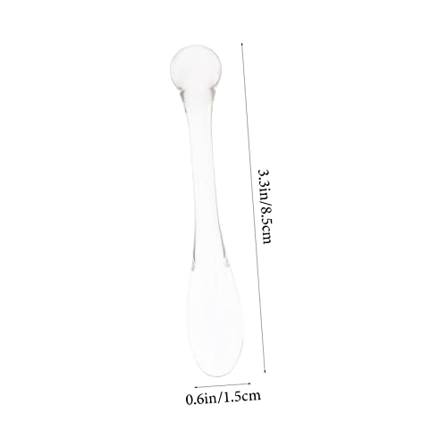 LIFKOME 5 Stück Teiliges Professionelles Tragbares Augencreme applikator Transparente Mini augencreme löffel für Massage und Pflege Augenringe Schwellungen und Feine Linien Praktisches von LIFKOME