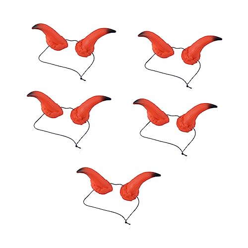 LIFKOME Haarreifen Für Karnevalsfeiern 5-teilige Kopfschmuck-requisiten Für Halloween -kopfbedeckungen von LIFKOME