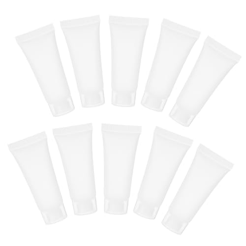 LIFKOME 50 Stück Reise-quetschflaschen Nachfüllbare Lotion Tubes mit Schraubverschluss Leichte Auslaufsichere Reisebehälter für Handcreme Zahnpasta Shampoo Wiederverwendbare von LIFKOME