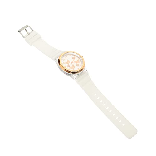 LIFKOME 5stücke Damen Armbanduhr Mit Silikonband Und Buntem Schmetterlingsdesign Quarzuhr Für Für Alltag Und Besondere Anlässe von LIFKOME