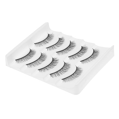 LIFKOME 5paare Gefälschte Wimpern Aus Chemiefaser Augen-schönheits-wimpern Für Frauen Make-up-gefälschte Wimpern Natürliche Fake von LIFKOME