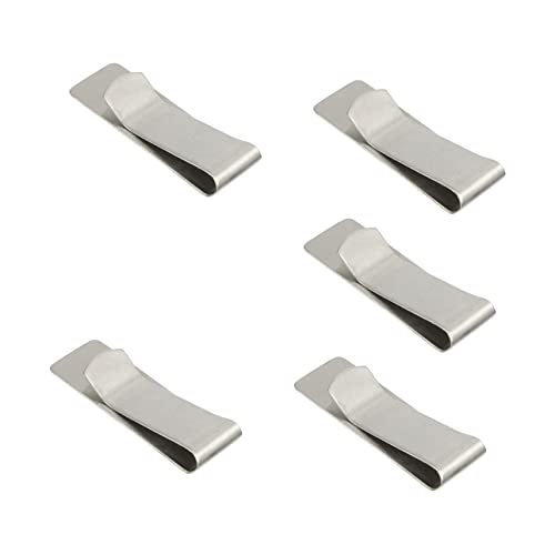 LIFKOME 5stücke Rostfreie Geldklammern Multifunktions-geldklammern Praktische Geldhalter Tragbare von LIFKOME
