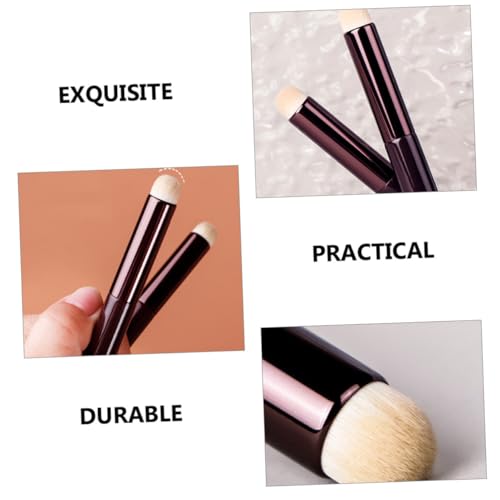 LIFKOME 6 Stück 6 teiliges Make up Schwamm mit rundem Kopf für flüssige und Puder Foundation Concealer Applikator Leicht und Ergonomisch für präzises Auftragen und glatte Haut von LIFKOME