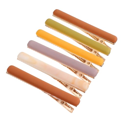 LIFKOME 6stücke Einfache Duckbill Clips Für Damen Dekorative Haarklammern Für Styling Von Und Haar Aus Strapazierfähigem Legierungsmaterial Farblich Sortiert von LIFKOME