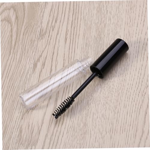 LIFKOME 6 Stück Leere Wimperntuschenbehälter mit Schwarzem Deckel Transparente Kosmetiktuben für DIY Mascara Eyelash Nachfüllbare Handliche Aufbewahrung für Reisen von LIFKOME