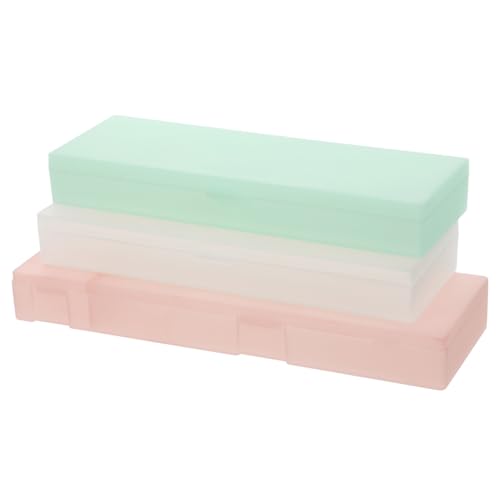 LIFKOME 6 Stück Teiliges Transparentes Mattiertes Kunststoff stiftemäppchen Vielseitige Federmäppchen für Schüler Langlebige Schreibwarenaufbewahrung Einfache Handhabung Originelles DIY LIFKOME 6 Stück Teiliges Transparentes Mattiertes Kunststoff stiftemäppchen Vielseitige Federmäppchen für Schüler Langlebige Schreibwarenaufbewahrung Einfache Handhabung Originelles DIY von LIFKOME