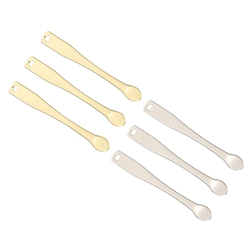 LIFKOME 6stücke Kosmetiklöffel Für Gesichtspflege Make-up-tool Creme- Make-up-löffel Heimgebrauch von LIFKOME