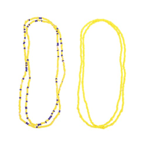 LIFKOME 6er Satz Perlen-taillenketten Bauchketten Körper-taillenperlen Für Damen Edelstahl Strapazierfähig Für Bademode Kleid Strand von LIFKOME