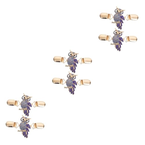 LIFKOME 6stücke Vintage Cardigan Clips Für Damen Elegante Pullover Clips Für Schals Strickjacken Und Kleider Dekorative Broschen Mit Antik-design Für Jeden Anlass von LIFKOME