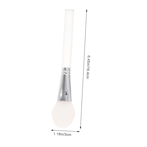 LIFKOME 7 Stück Teiliges Make up pinselset mit Acrylgriff Silikonbeschichtete Foundation Gesichtsmaske pinsel Wiederverwendbar Hautfreundlich Vielseitig für Augen Lippen make up Geeignet von LIFKOME