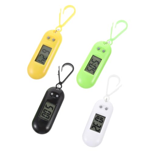 LIFKOME 8 STK Ansteckuhr Digital Elektronische Taschenuhr Prüfung Führte Elektronische Uhren Schlüsselanhänger Taschenuhr Herrenuhr Lustiger Schlüsselanhänger Mini Elektronische Uhr von LIFKOME