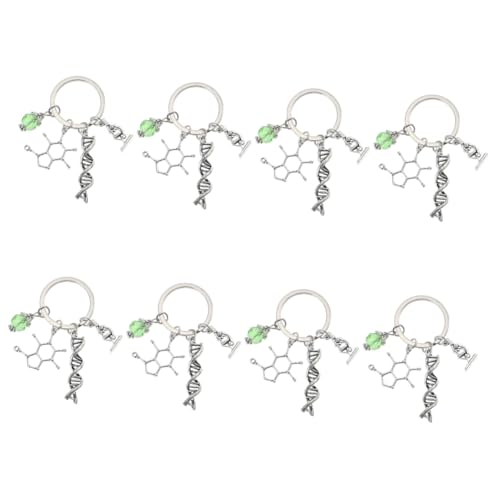 LIFKOME 4 Sets Chemie Wissenschaft Schlüsselanhänger Schlüsselanhänger Biochemie Chemie Must Haves 2 Stück * 4 von LIFKOME