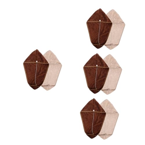 LIFKOME 8 Stk Ananas-trockenhaarkappe Schnell Trocknende Badekappe Turbantücher Für Nasses Haar Haarturban Haarkappe Für Die Dusche Handtuch-turban Trockene Haarkappe Frauen Korallenvlies von LIFKOME