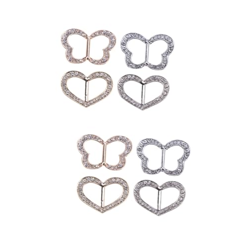 LIFKOME 8 Stück Schal Clip Kleidung Brosche Kostüm Ringe Seidenschal Verschluss Clips Kleidung Dekoration Zubehör Seidenschal Ring Clip Ringe Silber Halstuch Ring Clips von LIFKOME