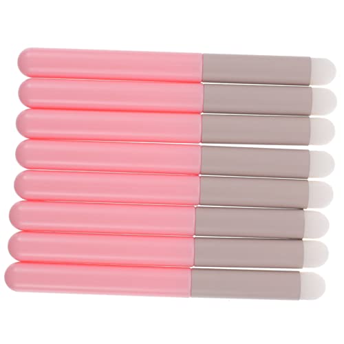 LIFKOME 8 Stück Teiliges Lippenpinselset Mini Concealer Pinsel Lip Gloss Vielseitiger Make Up Pinsel für Lippen Augen und Gesicht Tragbar und Langlebig von LIFKOME