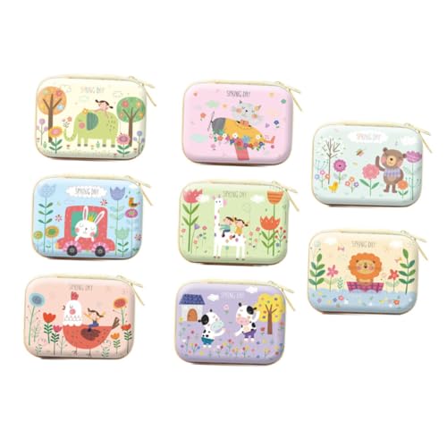 LIFKOME 8stücke Cartoon Geldbörse Lustige Aufbewahrungsbox Für Kleingeld Und Spielzeug Für Und Zufällige Designs von LIFKOME