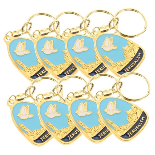LIFKOME Schlüsselanhänger Aus Metall Taufe Party Friedenstaube Charm Schlüsselanhänger Für Taschen Geldbörsen Rucksäcke Einzigartiges Design von LIFKOME