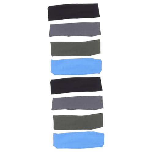 LIFKOME 8stücke Atmungsaktive Sport-stirnbänder Für Herren Und Damen Elastische Schweißbänder Für Fitness Yoga Laufen Basketball Und Outdoor-aktivitäten von LIFKOME