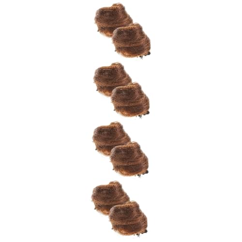 LIFKOME 8stücke Katzenohr Haarknoten Mit Krallenclip Kunsthaar Erweiterung Für Hochsteckfrisuren Für Cosplay Partys Und Alltag Einfach Anzubringen Und Stylisch von LIFKOME