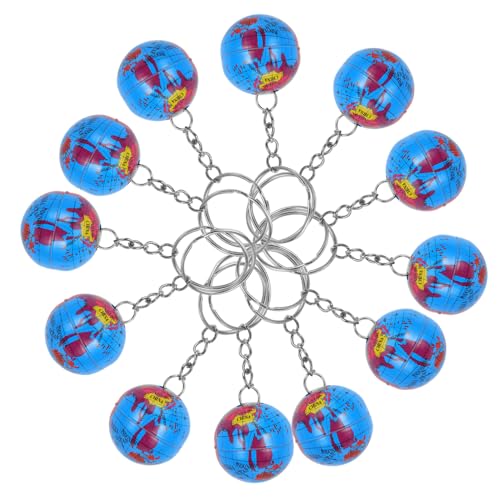 LIFKOME 9 Sets Schlüsselanhänger Metall Schlüsselanhänger Für Auto Tür Schlüssel Neuheit Schlüsselanhänger 12 Stück * 9 von LIFKOME