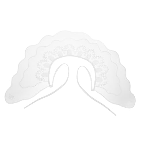 LIFKOME Abnehmbarer Damen Blusenkragen Eleganter Fake Dickey Kragen für Frühling Sommer Dekorativer Schal für Outfits Einfach zu Tragen und Entfernen von LIFKOME