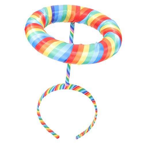 LIFKOME Lovely Angel Hairband Farbenfrohe Cosplay-angel-haarband Für Junge Mädchen Zubehör Für Geburtstagsfeiern Halloween Und Fotografie Langlebig Und Bequem Zu Tragen von LIFKOME