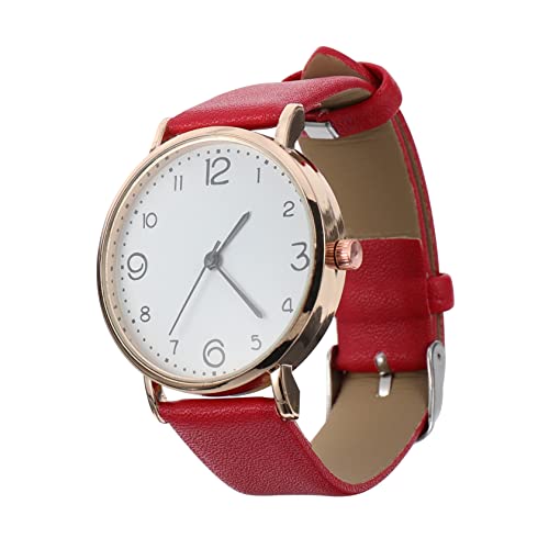 LIFKOME Fashionable Damen Armbanduhr Retro Lederarmband Für Anlässe Und Bequeme Uhr Für Frauen Für Partys Dates Und von LIFKOME