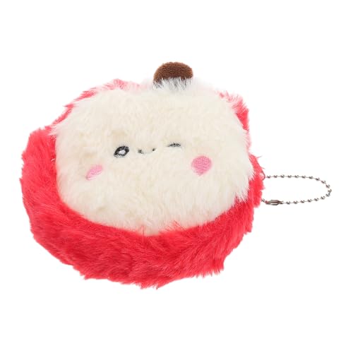 LIFKOME Apfel-förmiger Plüsch-münzbeutel Für Mädchen Süße Langlebige Geldbörse Für Münzen Karten Und Kleine Gegenstände Praktischer Organizer Für Täglichen Gebrauch von LIFKOME