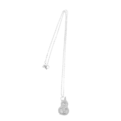 LIFKOME Aromatherapie-halskette Mit Kürbisanhänger Für Damen Kupfer-anhänger Parfüm-diffusor-halskette Ausgehöhlte Halskette Als Accessoire von LIFKOME