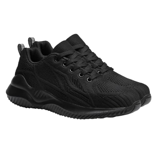 LIFKOME Atmungsaktive Unisex Sportschuhe mit Gewebtem Mesh rutschfest und Leicht Outdoor Laufschuhe für Herren und Damen Stabile Fersenkonstruktion Komfortabel für Lange Strecken von LIFKOME