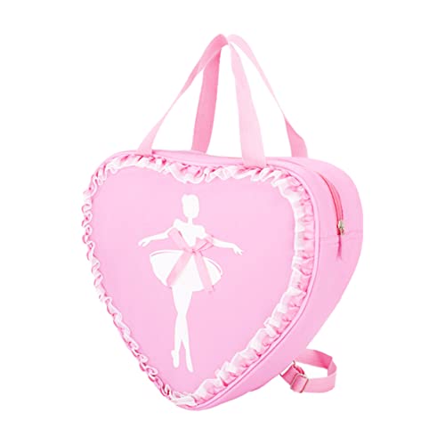 LIFKOME Ballett-tanztasche Kinderrucksack Ballerina Muster Rucksack Balletttasche Balletttanzrucksack Knapsack Für Junge Mädchen Mit Verstellbarem Schultergurt Leicht Und Robust von LIFKOME