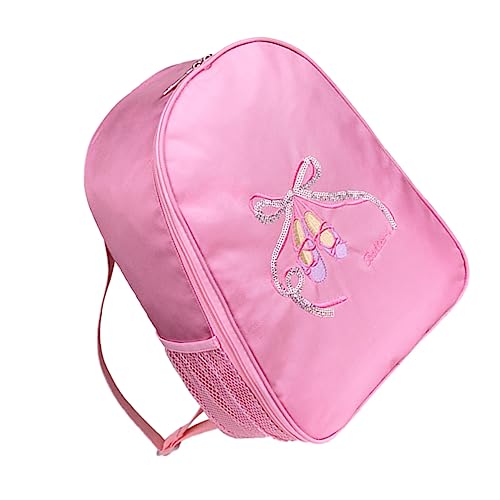 LIFKOME Balletttanz Bestickter Rucksack Aus Nylon Und Polyester Große Kapazität Für Ballettschuhe Kleid Outfits Handtücher Und Accessoires Geeignet Als Schul Und Alltagstasche Für Mädchen von LIFKOME