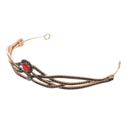 LIFKOME Barock Krone Haarreif Retro Stil Braut Accessoire Elegant Leicht Hochzeitskrone Damen Party Geburtstagsdiadem Vintage Haarschmuck von LIFKOME