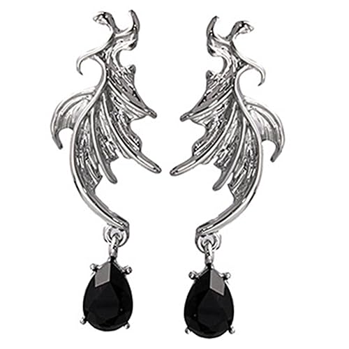 LIFKOME Bat Ohrstecker Gothic Ohrringe Damen Punk Schmuck Cooler Look Leichtes Langlebiges Vielseitig Kombinierbar für Styles LIFKOME Bat Ohrstecker Gothic Ohrringe Damen Punk Schmuck Cooler Look Leichtes Langlebiges Vielseitig Kombinierbar für Styles von LIFKOME