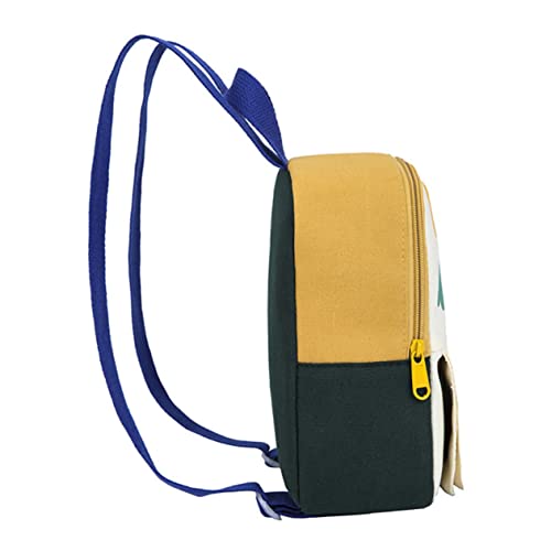 LIFKOME Baumwollstoffrucksack Für Junge Mädchen Mit Bezauberndem Design Und Aufhängeschnur Leicht Anpassbar Für Mädchen Und Jungen Umweltfreundlich Und Sicher von LIFKOME