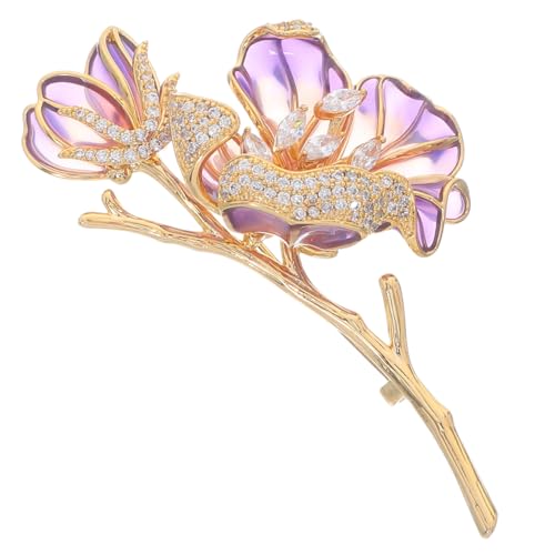 LIFKOME Begonien-brosche Damen Vintage Emaille Blumenanstecker mit Funkelnden Strasssteinen Chinesischer Stil Pflanzenbrosche für Mantel Hut Tasche Anzug Dauerhaft und Farbbeständig LIFKOME Begonien-brosche Damen Vintage Emaille Blumenanstecker mit Funkelnden Strasssteinen Chinesischer Stil Pflanzenbrosche für Mantel Hut Tasche Anzug Dauerhaft und Farbbeständig von LIFKOME